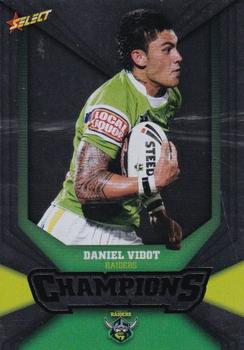 2011 NRL Champions - Silver Parallel #SP35 Daniel Vidot Front